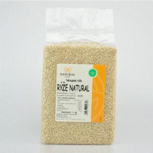 Rýže natural neloupaná - Natural 1kg