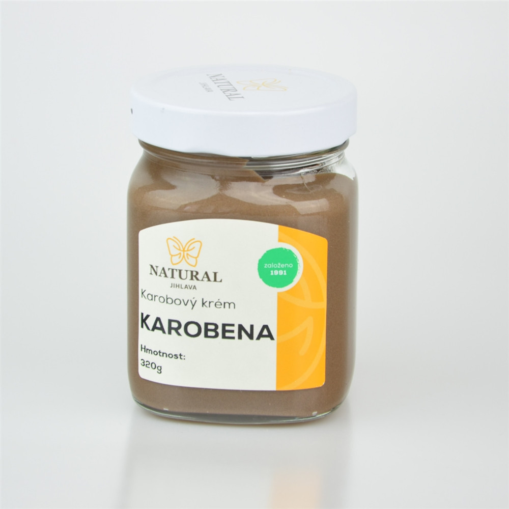 Karobena - karobový krém - Natural 320g Karobena - karobový krém - Natural 320g