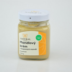 Mandlový krém z loupaných mandlí - Natural 300g