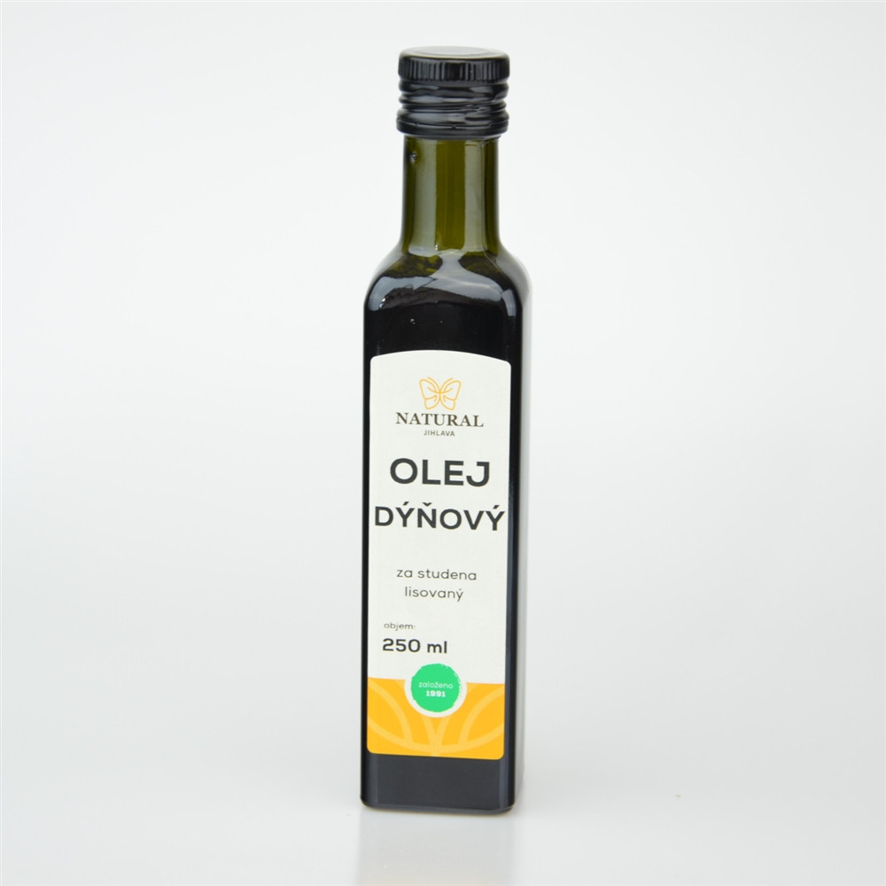 Olej dýňový za studena lisovaný - Natural 250ml