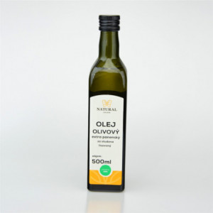 Olej olivový za studena lisovaný - Natural 500ml