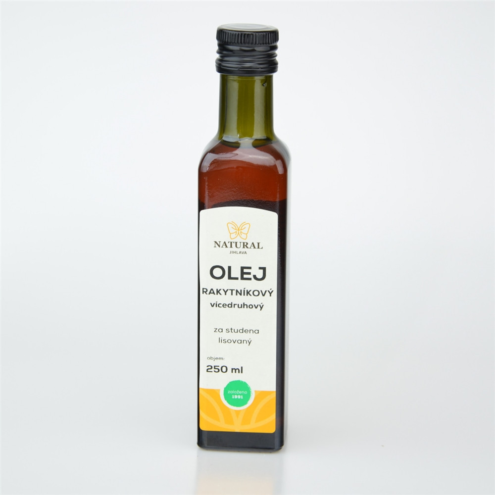 Olej rakytníkový - směs za studena lisovaných olejů - Natural 250ml