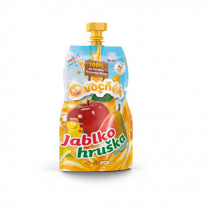 100% šťáva Ovocňák jablko/hruška 250ml