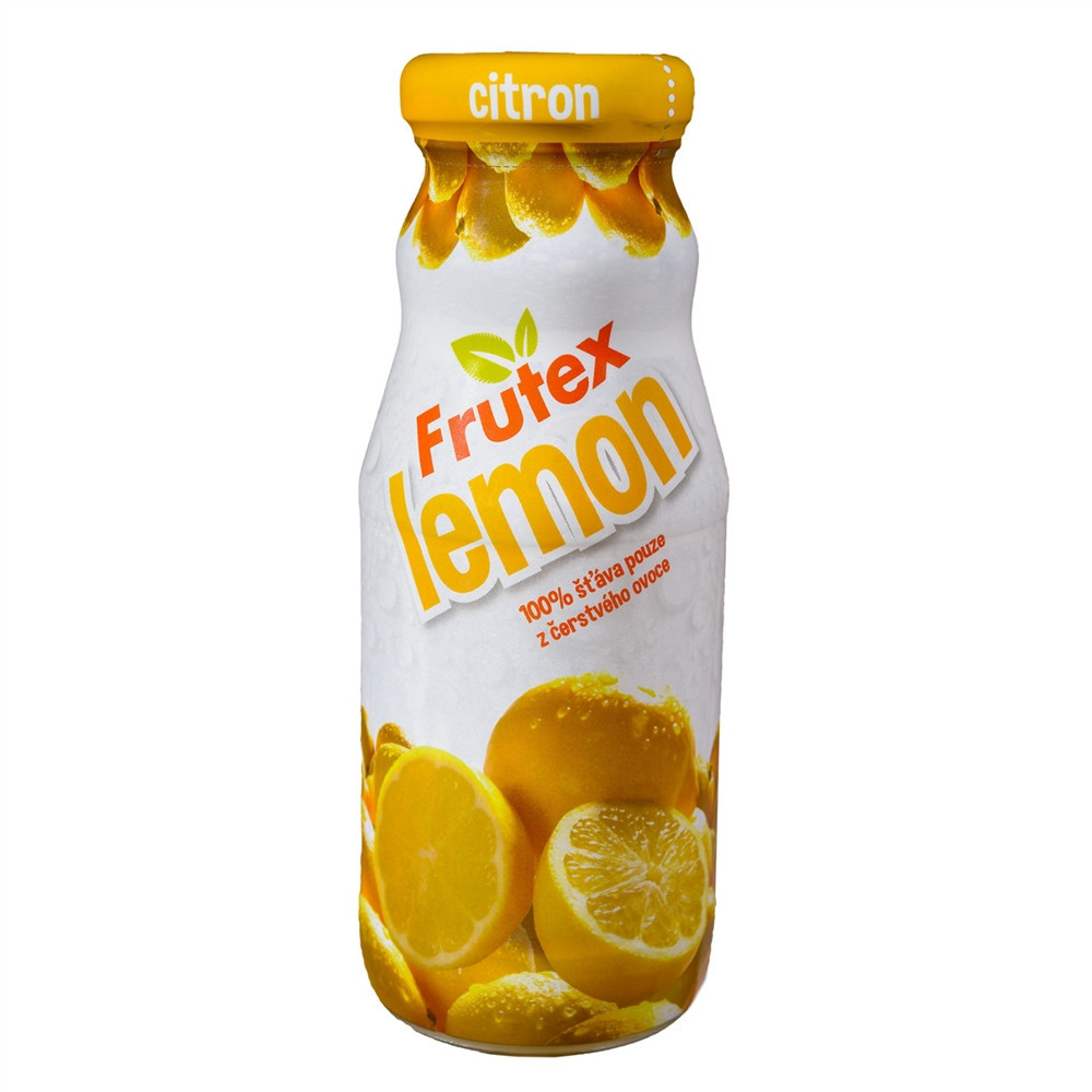100% šťáva z čerstvého ovoce - citron - Frutex 200ml Akce 20% sleva