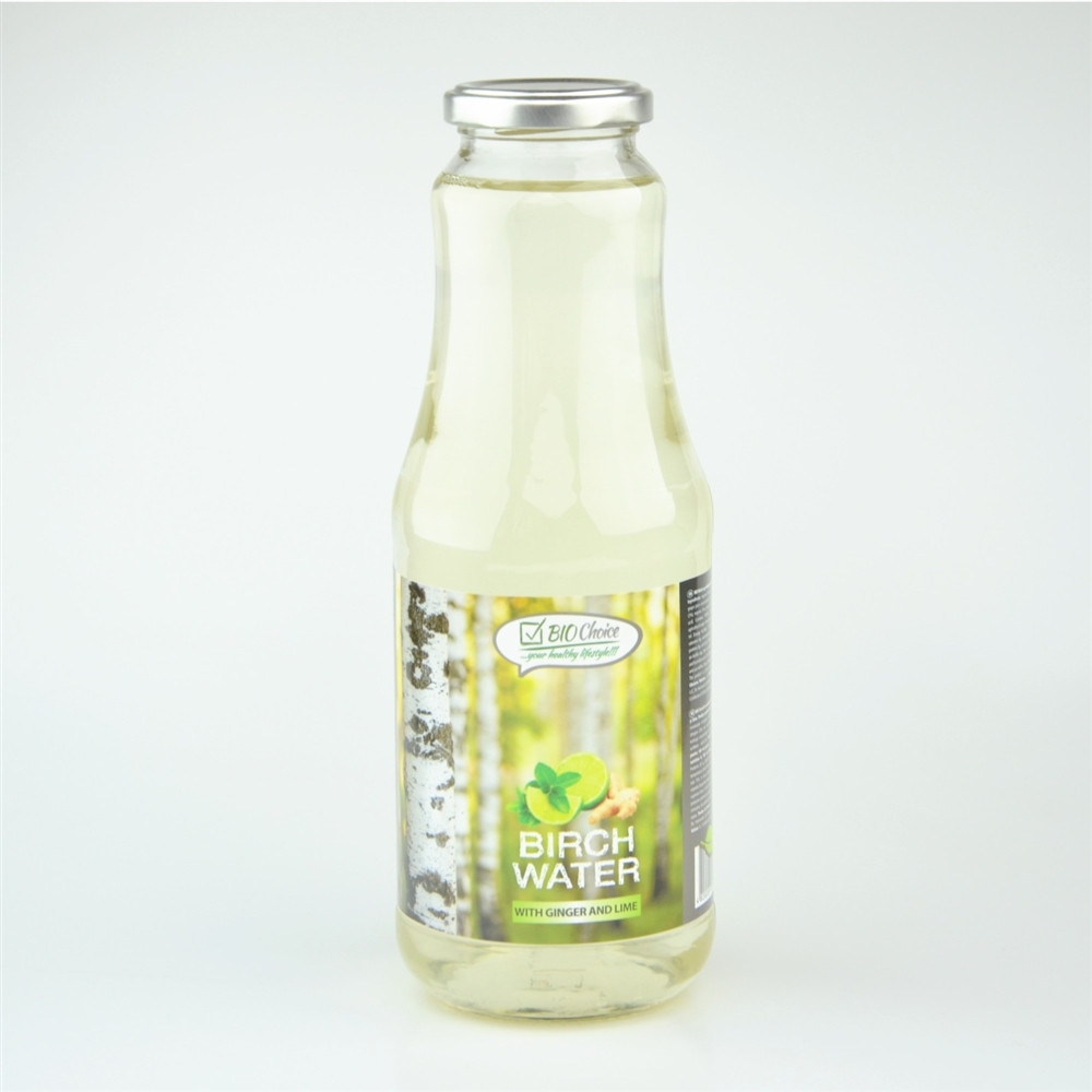 Březová šťáva s příchutí zázvoru a limetky BIO - 1000ml