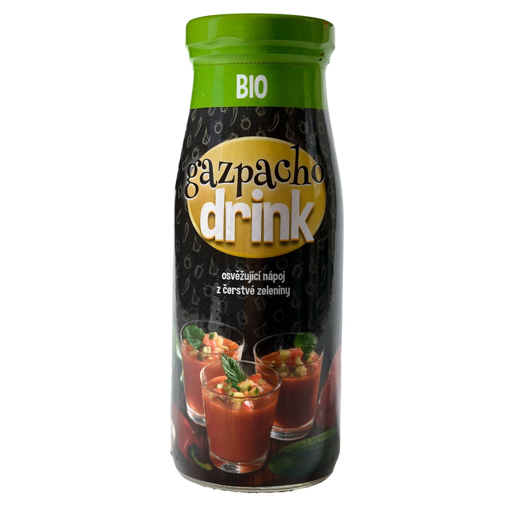 Gazpacho drink BIO zeleninová šťáva - Frutex 250ml Akce sleva 40% min.trvanivost 20.04.2020