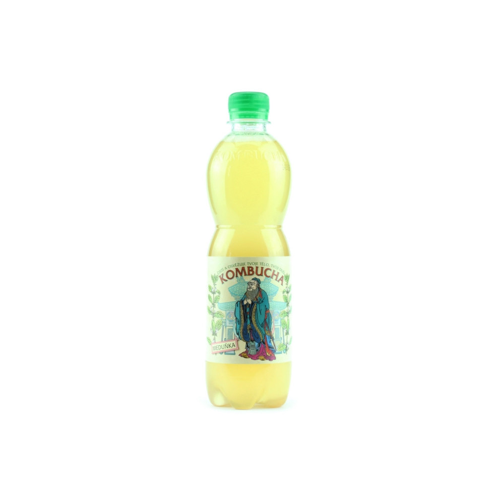 Kombucha meduňka - Stevikom 500ml