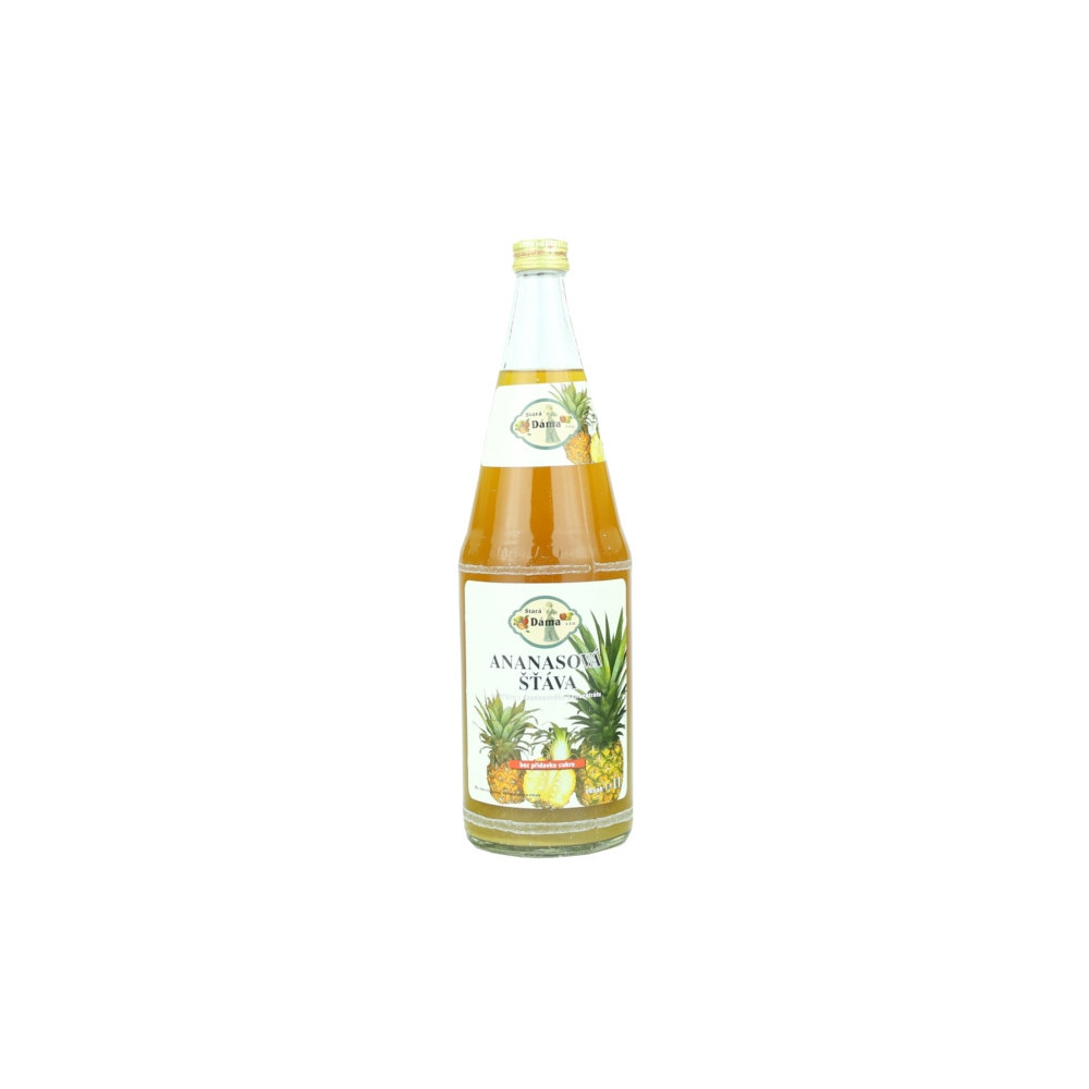 Stará Dáma - ananasová šťáva 1000ml Stará Dáma - ananasová šťáva 1000ml