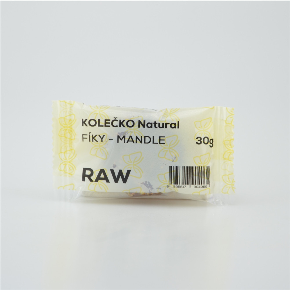 RAW kolečko fíky - mandle - Natural 30g