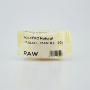 RAW kolečko jablko - mandle - Natural 30g