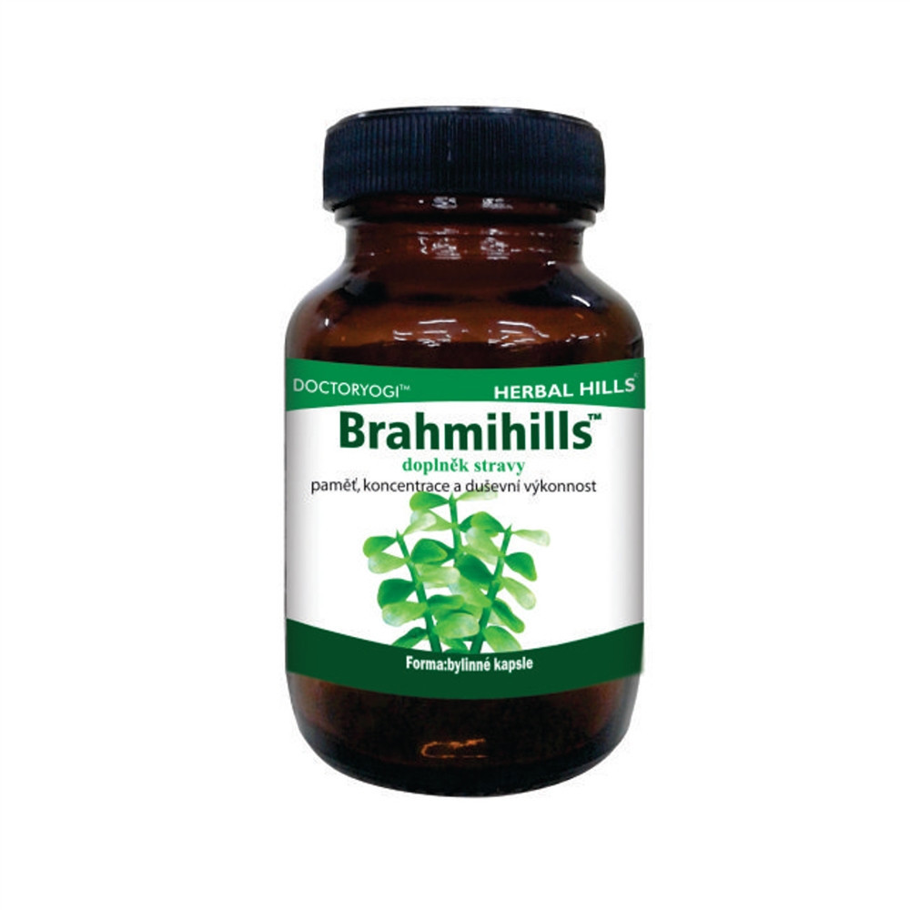 Brahmihills - doplněk stravy - Herbal Hills 60 veg. kapslí (duševní výkonnost
