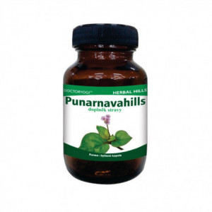 Punarnavahills - doplněk stravy - Herbal Hills 60 veg. kapslí ( normální činnost močové soustavy)