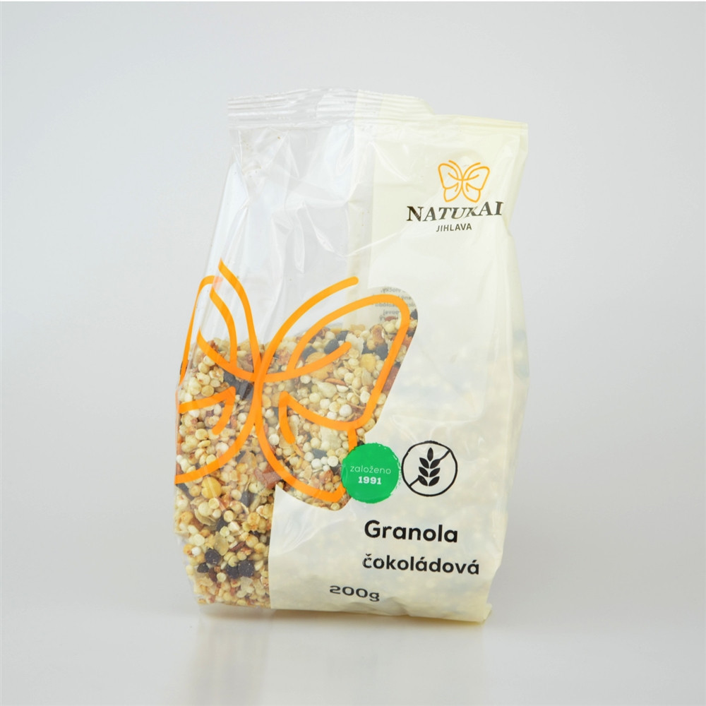 Granola čokoládová bez lepku - Natural 200g