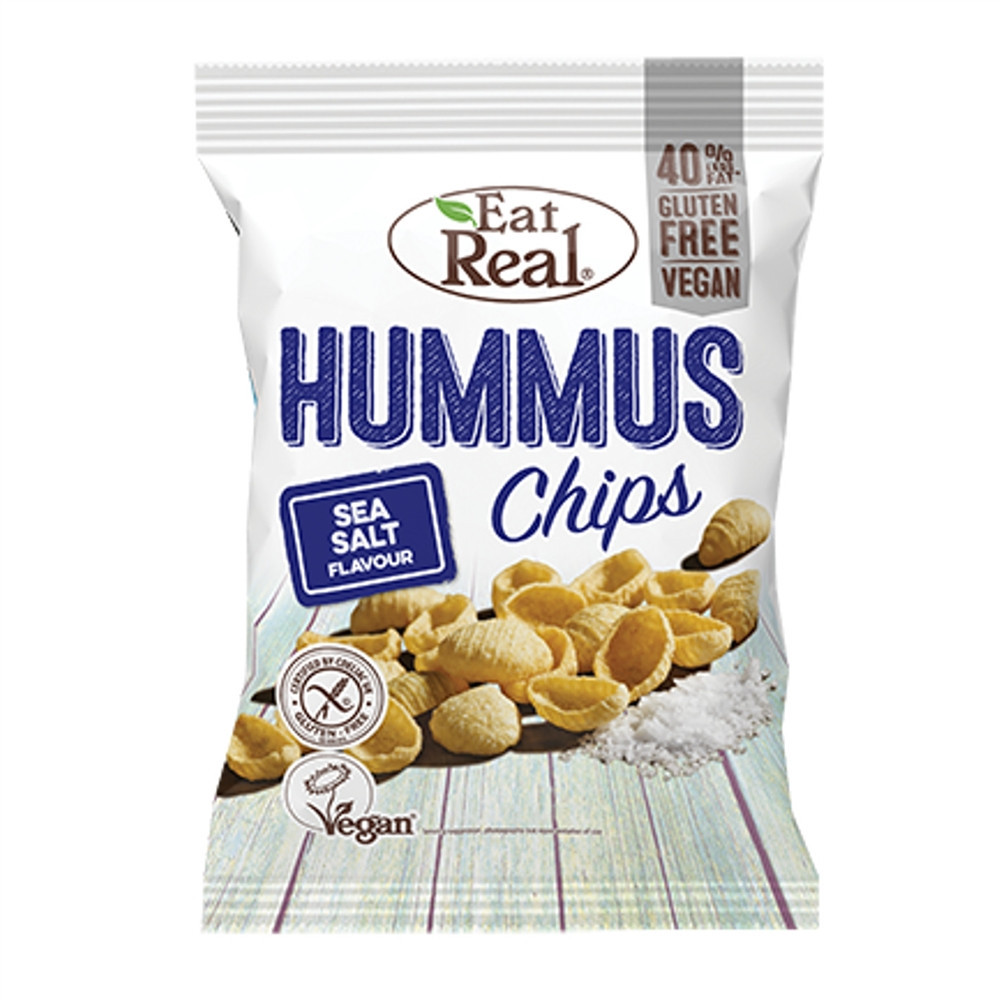 Hummus chips mořská sůl - Eat Real 45g