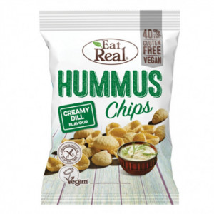 Hummus chips s krémovým koprem - Eat Real 45g