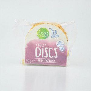 Cheesy discs kmín a paprika - SunSnack 30g