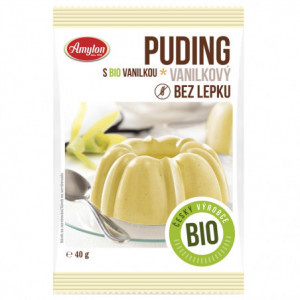 Puding vanilkový BIO bez lepku - Amylon 40g