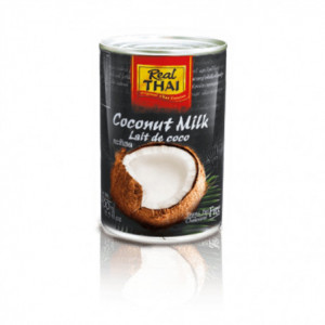 Kokosové mléko - Real Thai 400ml 85% extrakt