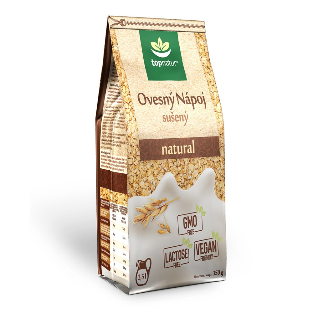 Ovesný nápoj sušený natural - Topnatur 350g