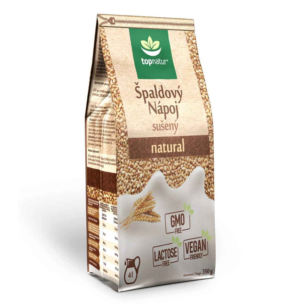 Špaldový nápoj sušený - Topnatur 350g Špaldový nápoj sušený - Topnatur 350g