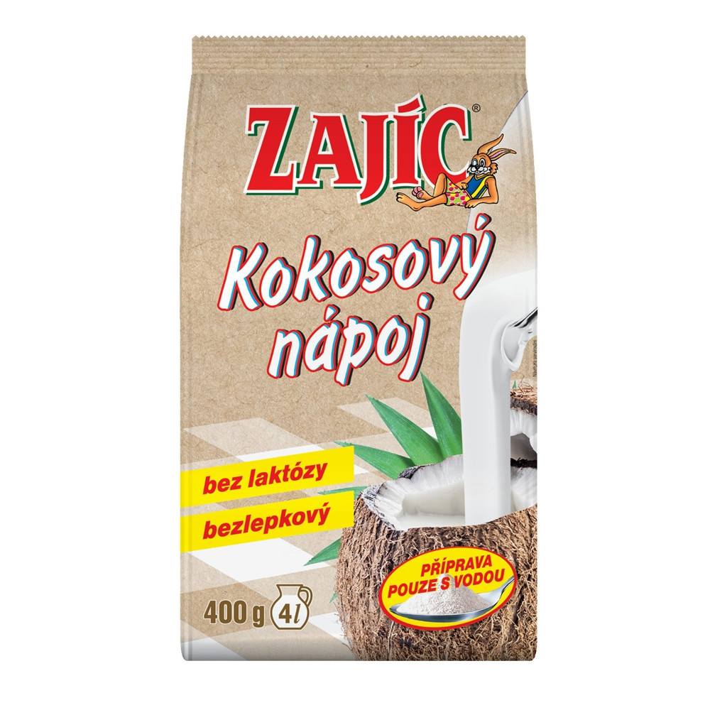 Zajíc - kokosový nápoj - Mogador 400g Zajíc - kokosový nápoj - Mogador 400g
