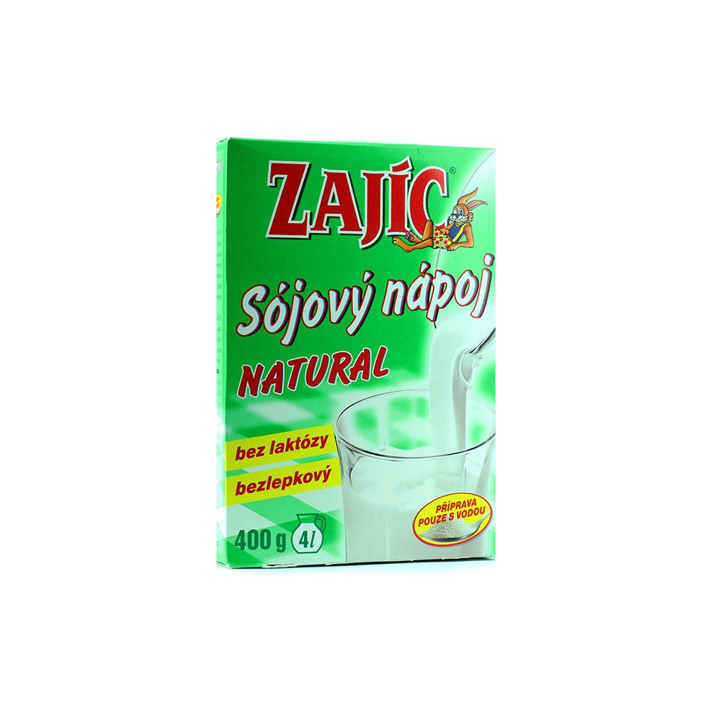 Zajíc - sójový nápoj natural - Mogador 400g