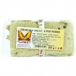 Chalva Izrael s pistáciemi - Natural 200g