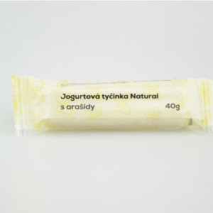 Jogurtová tyčinka s arašídy - Natural 40g