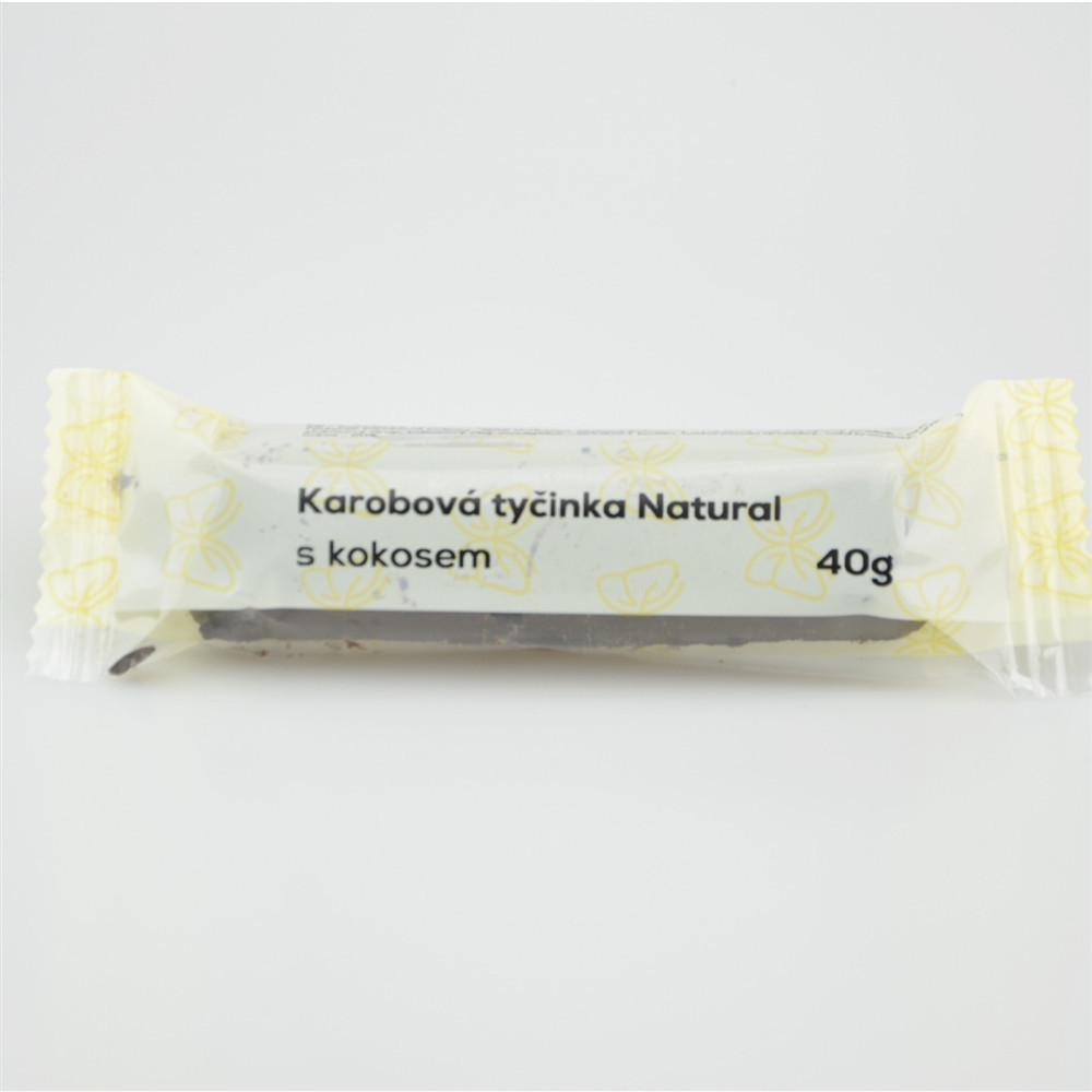 Karobová tyčinka s kokosem - Natural 40g