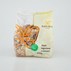 Müsli jogurtové s ovocem - Natural 200g