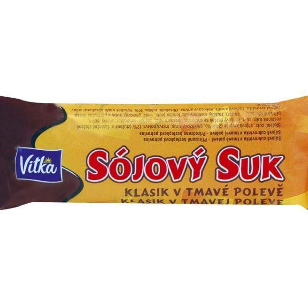 Sójový suk klasik v tmavé polevě - Soco 50g