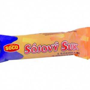 Sójový suk s rozinkami - Soco 50g