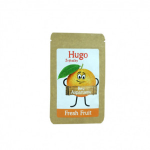 Žvýkačky Fresh Fruit bez aspartamu - Hugo 9g