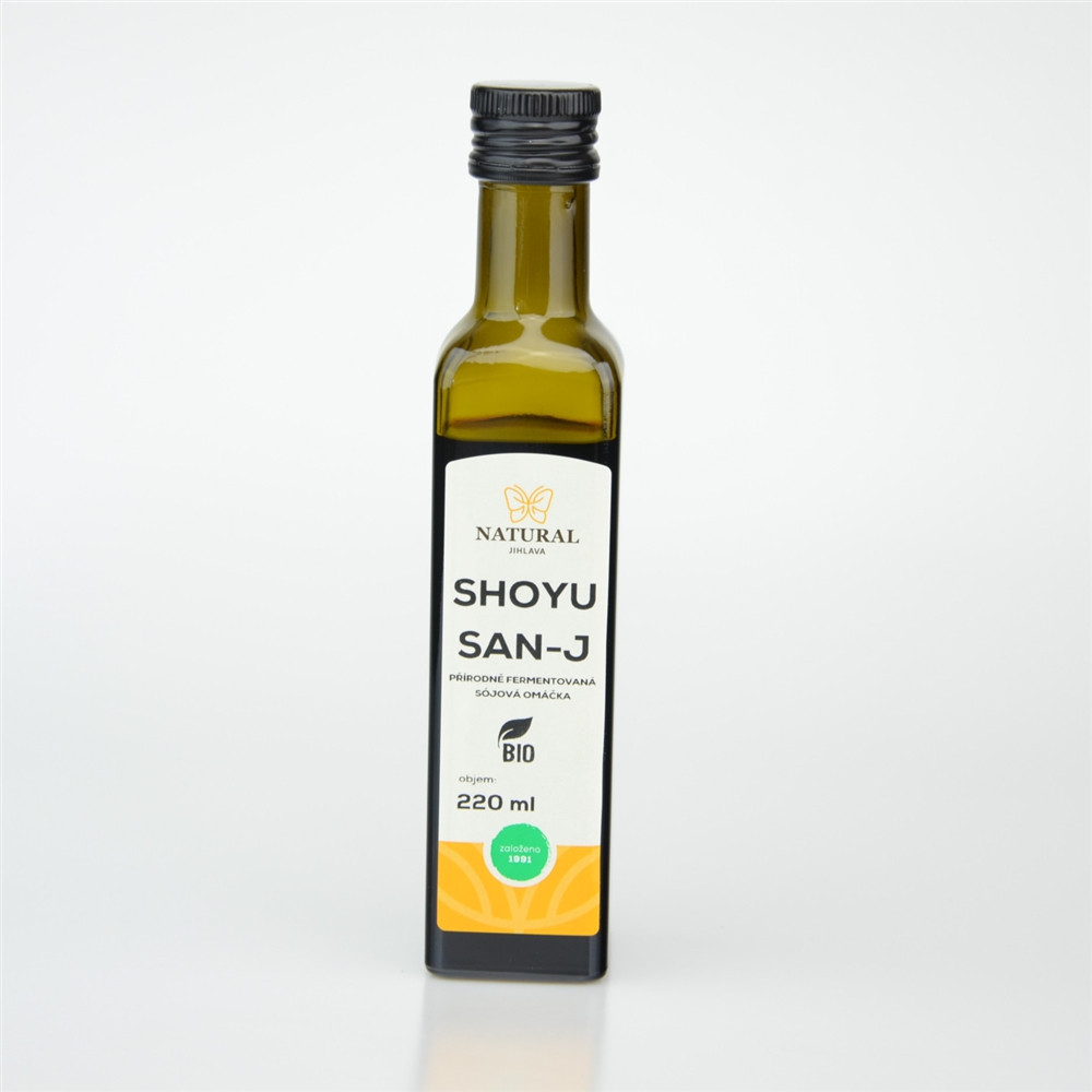 Shoyu san-j sojová omáčka BIO - Natural 220ml