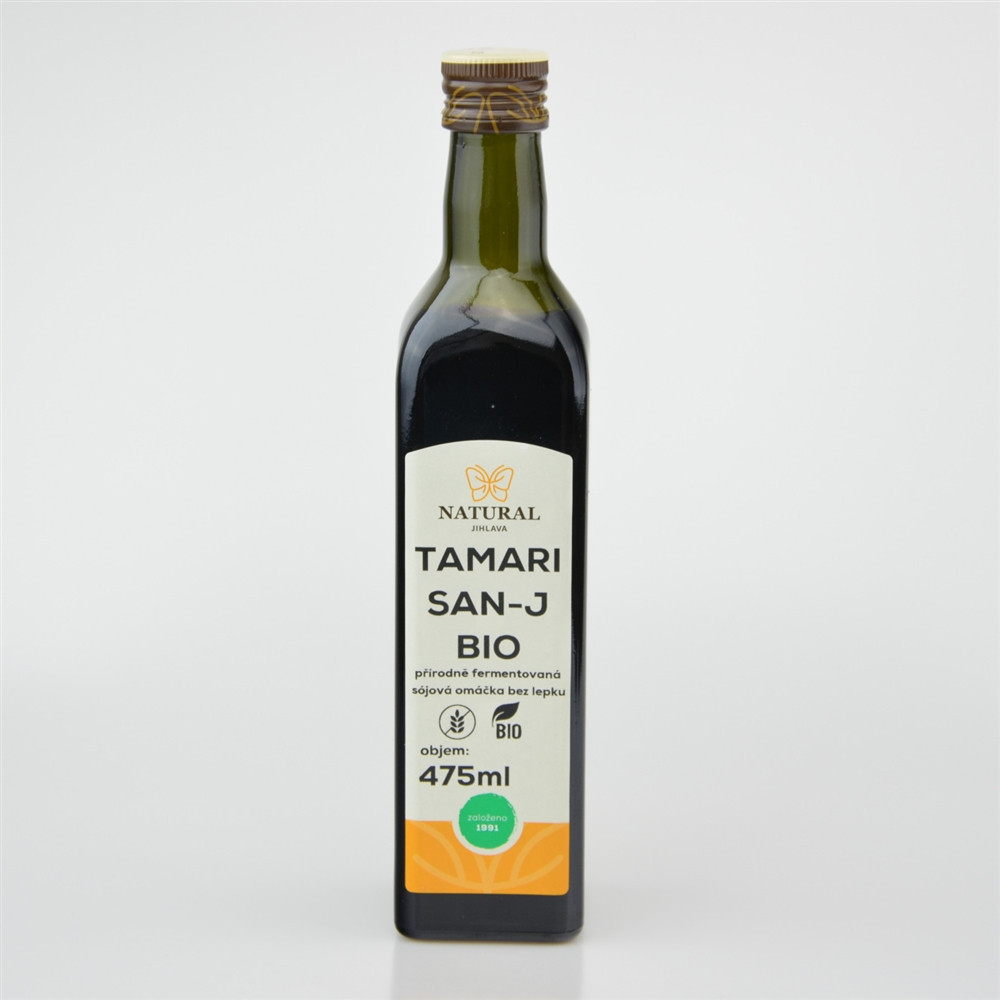 Tamari san-J BIO sojová omáčka bez lepku - Natural 475ml Tamari san-J BIO sojová omáčka bez lepku - Natural 475ml