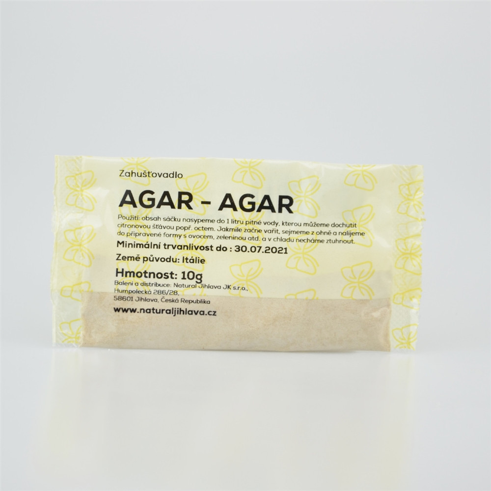 Agar - agar - Natural 10g