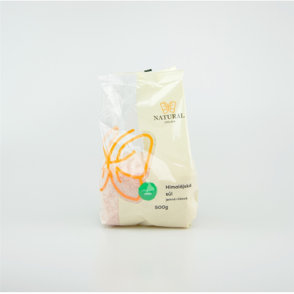 Sůl himalájská růžová jemná - Natural 500g Sůl himalájská růžová jemná - Natural 500g