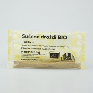 Sušené aktivní droždí BIO - Natural 9g