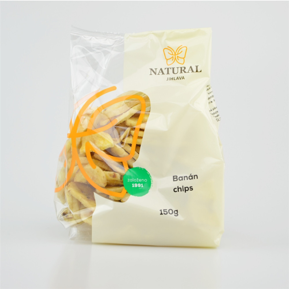 Banán chips - Natural 150g