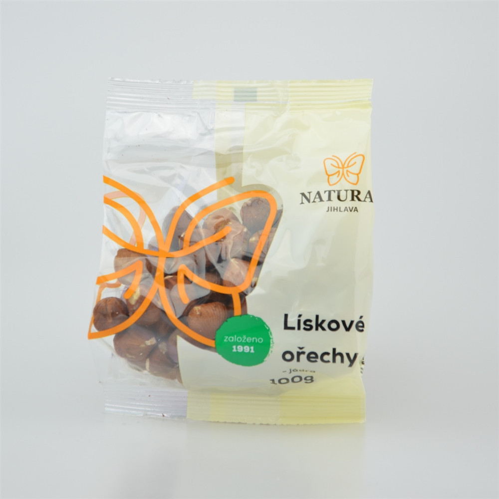 Lískové ořechy jádra - Natural 100g