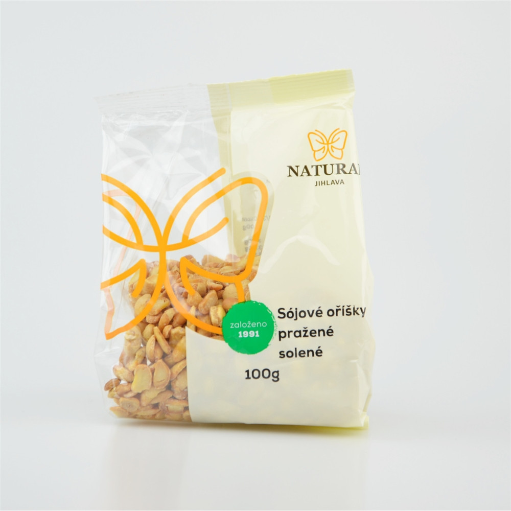 Oříšky sójové pražené solené - Natural 100g