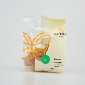 Zázvor nesířený bez cukru - Natural 100g