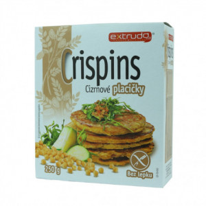 Crispins cizrnové  placičky bez lepku - Extrudo 250g