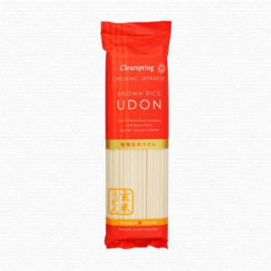 Udon s hnědou rýží - Clearspring 200g