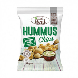 Hummus chips smetana a pažitka - Eat Real 25g