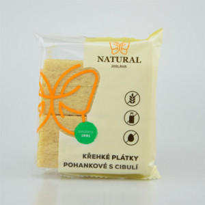 Křehké plátky pohankové s cibulí - Natural 75g