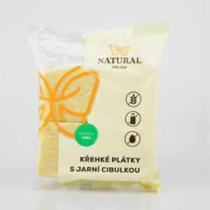 Křehké plátky s jarní cibulkou - Natural 75g