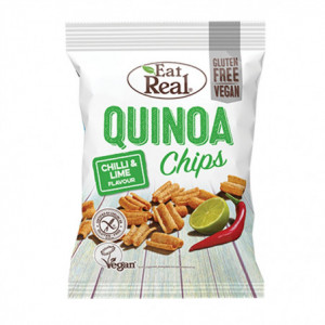 Quinoa chips chilli a limetka - Eat Real 30g