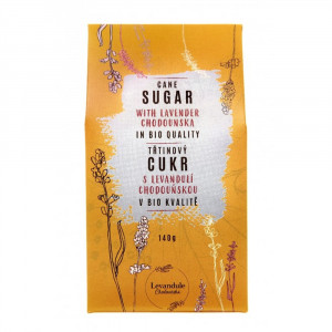 Cukr třtinový s Levandulí Chodouňskou BIO - 140g